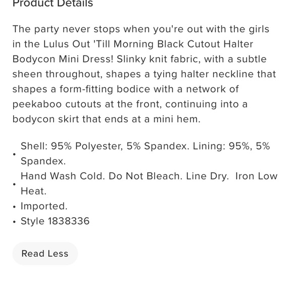 Cut Out Halter Dress - Picture 4 of 7